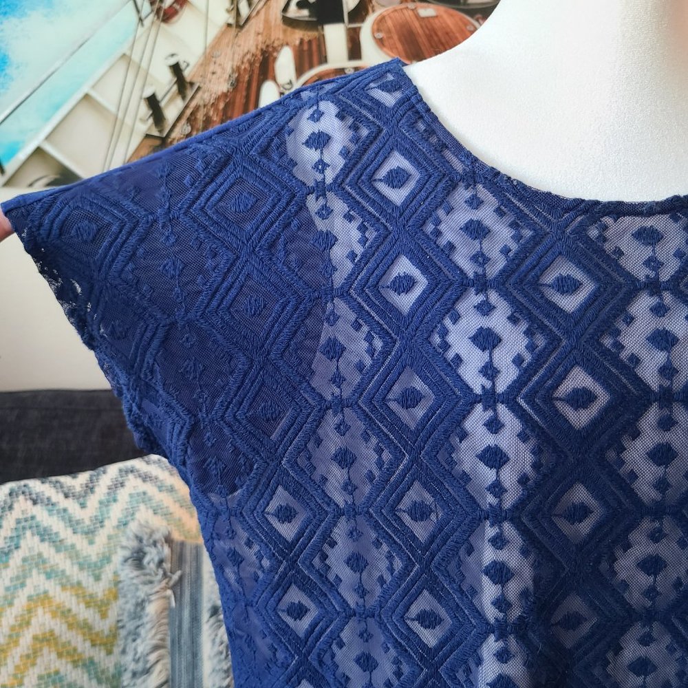 Ruby Rd. Embroidered Blouse - Picture 7 of 11